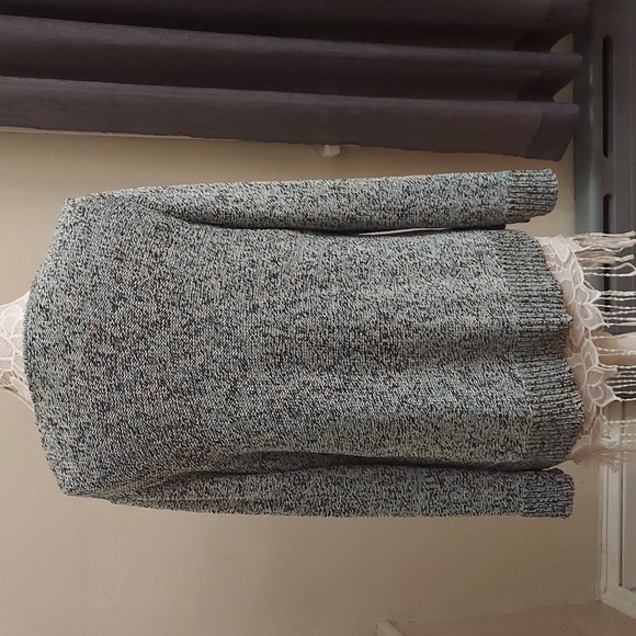 JONES NEW YORK Collection Button Down Knit Marled Long Sleeve Cardigan - Picture 8 of 10